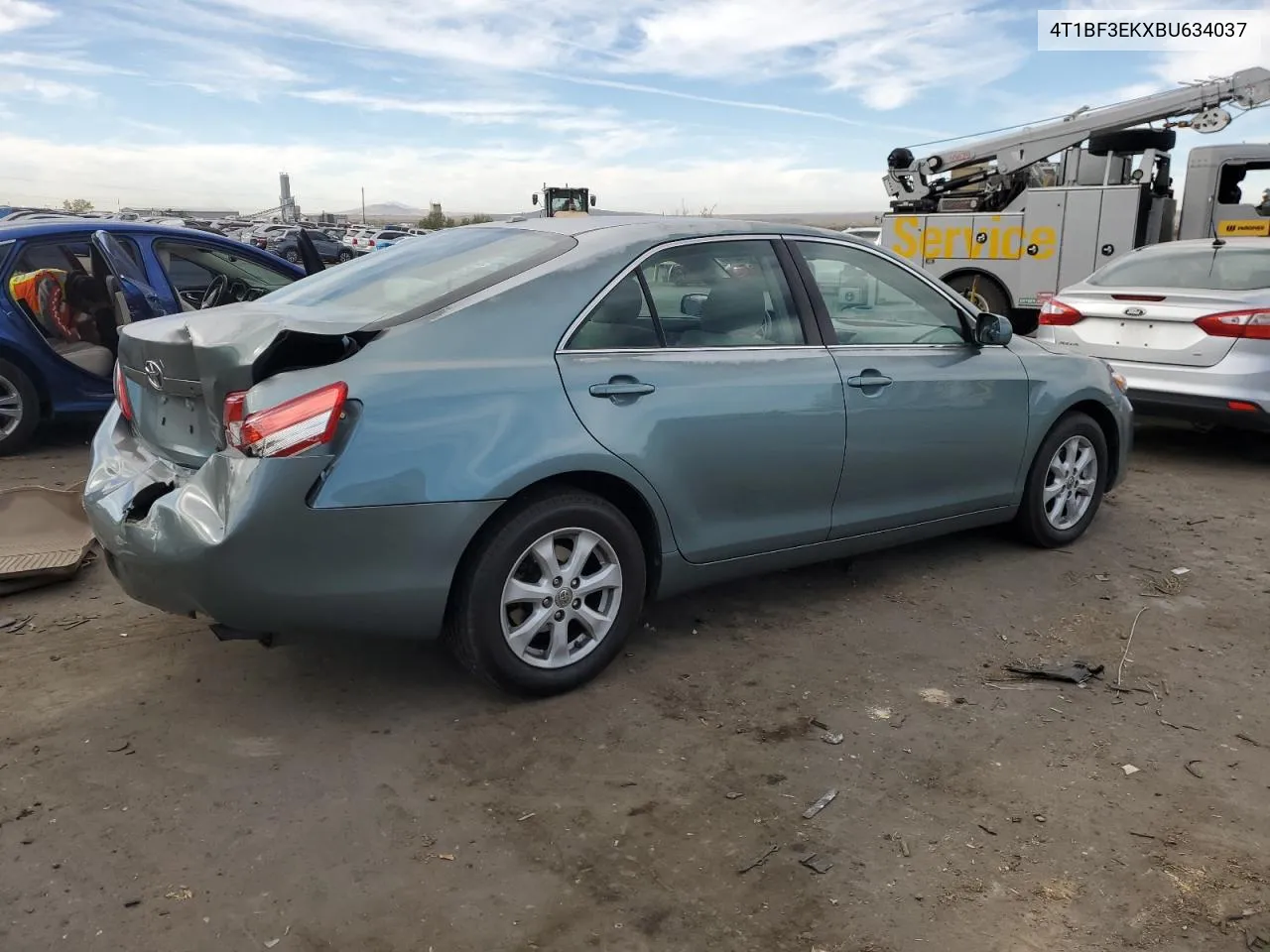 2011 Toyota Camry Base VIN: 4T1BF3EKXBU634037 Lot: 77614014