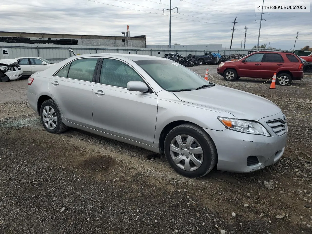 2011 Toyota Camry Base VIN: 4T1BF3EK0BU662056 Lot: 77643654