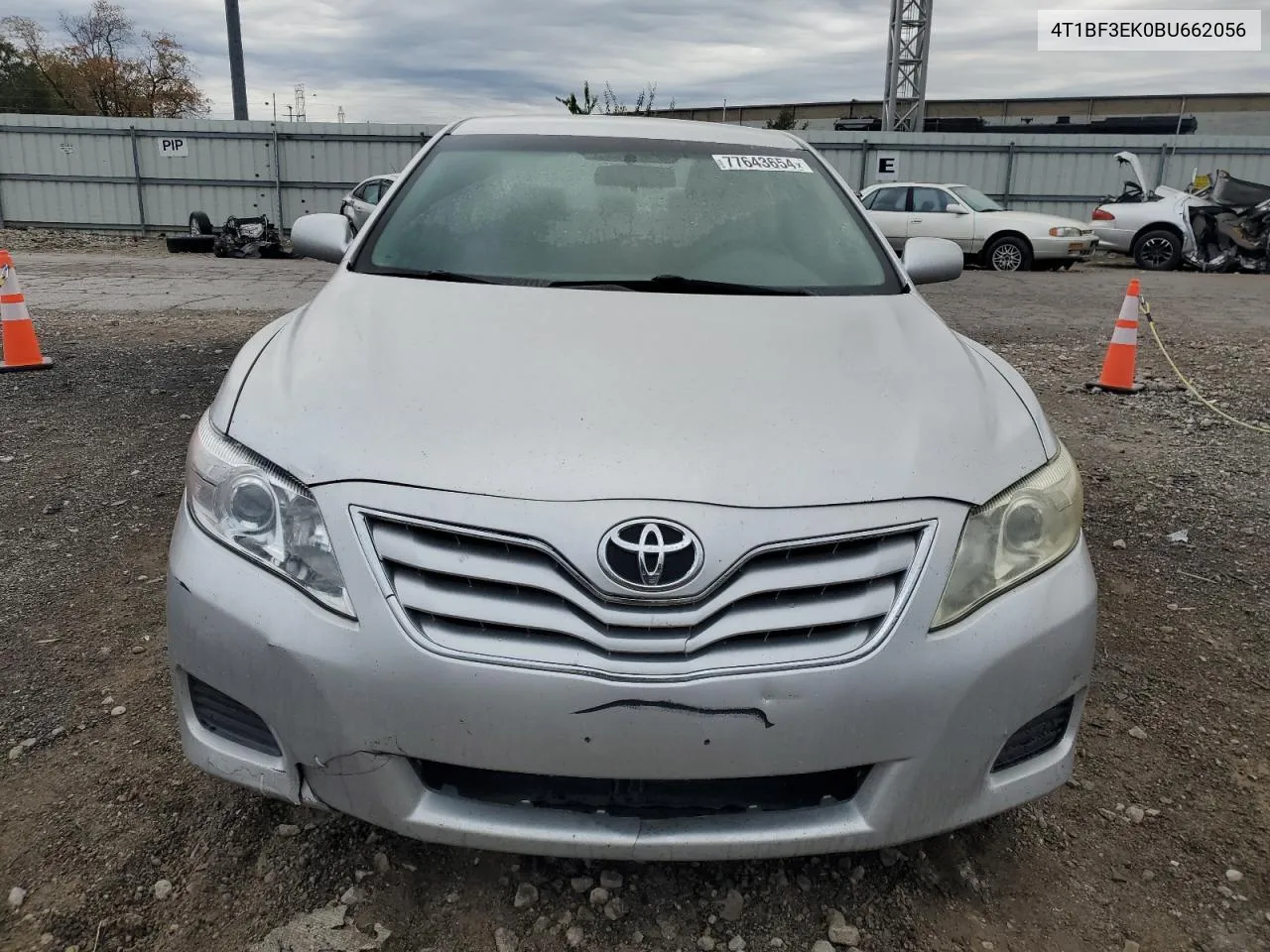 2011 Toyota Camry Base VIN: 4T1BF3EK0BU662056 Lot: 77643654