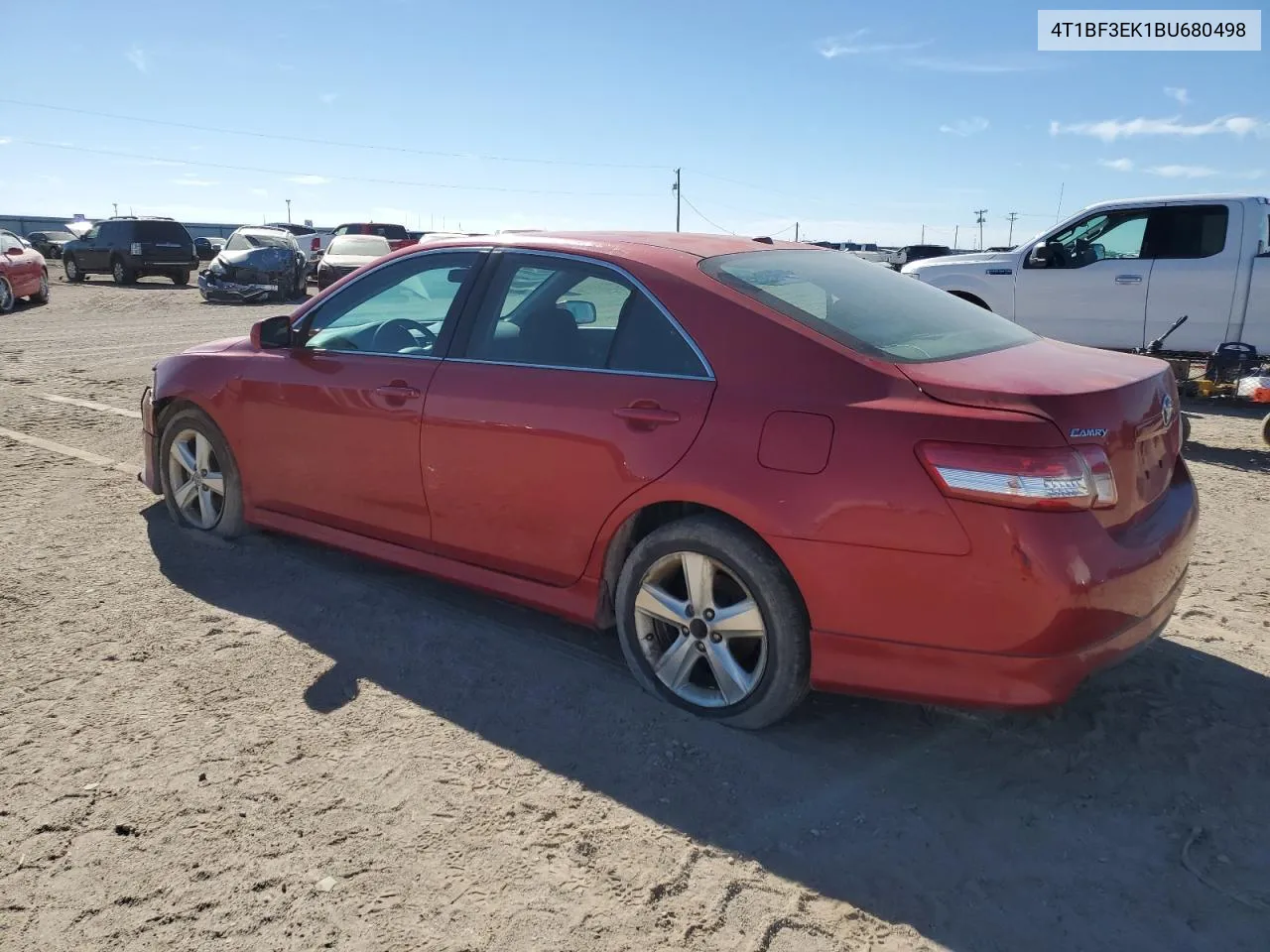 2011 Toyota Camry Base VIN: 4T1BF3EK1BU680498 Lot: 77675364