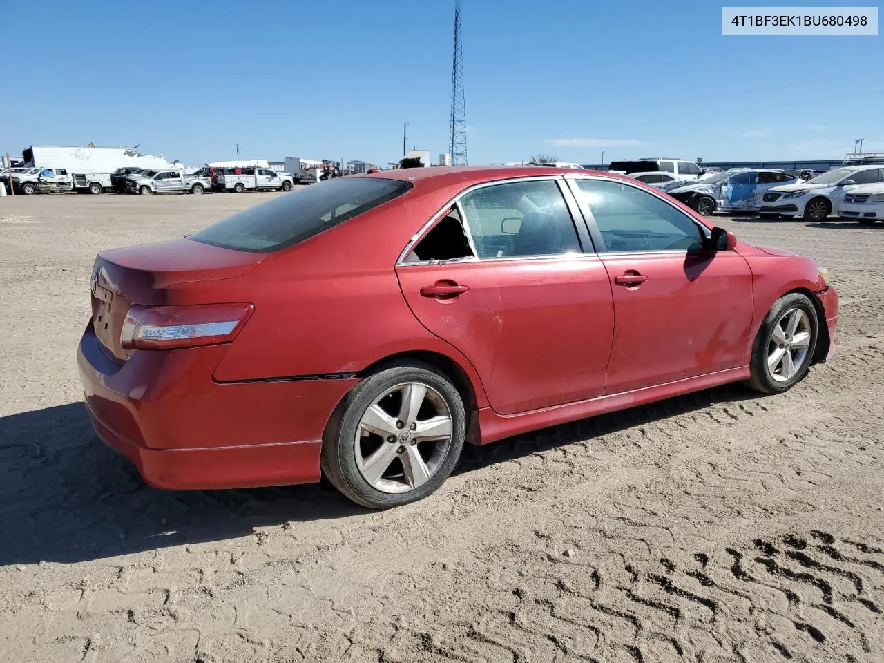 2011 Toyota Camry Base VIN: 4T1BF3EK1BU680498 Lot: 77675364