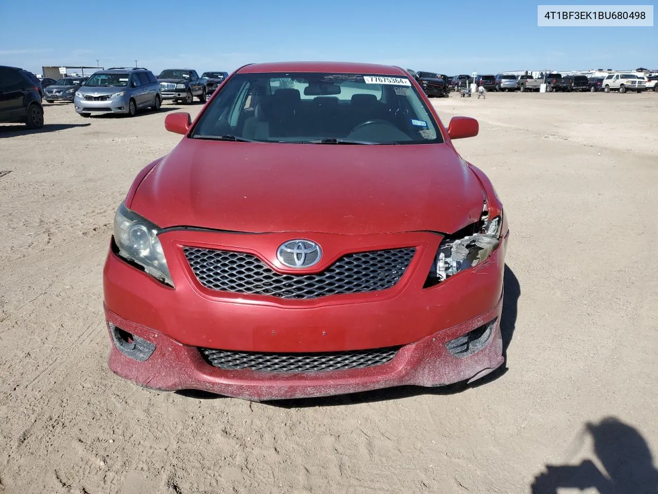 2011 Toyota Camry Base VIN: 4T1BF3EK1BU680498 Lot: 77675364