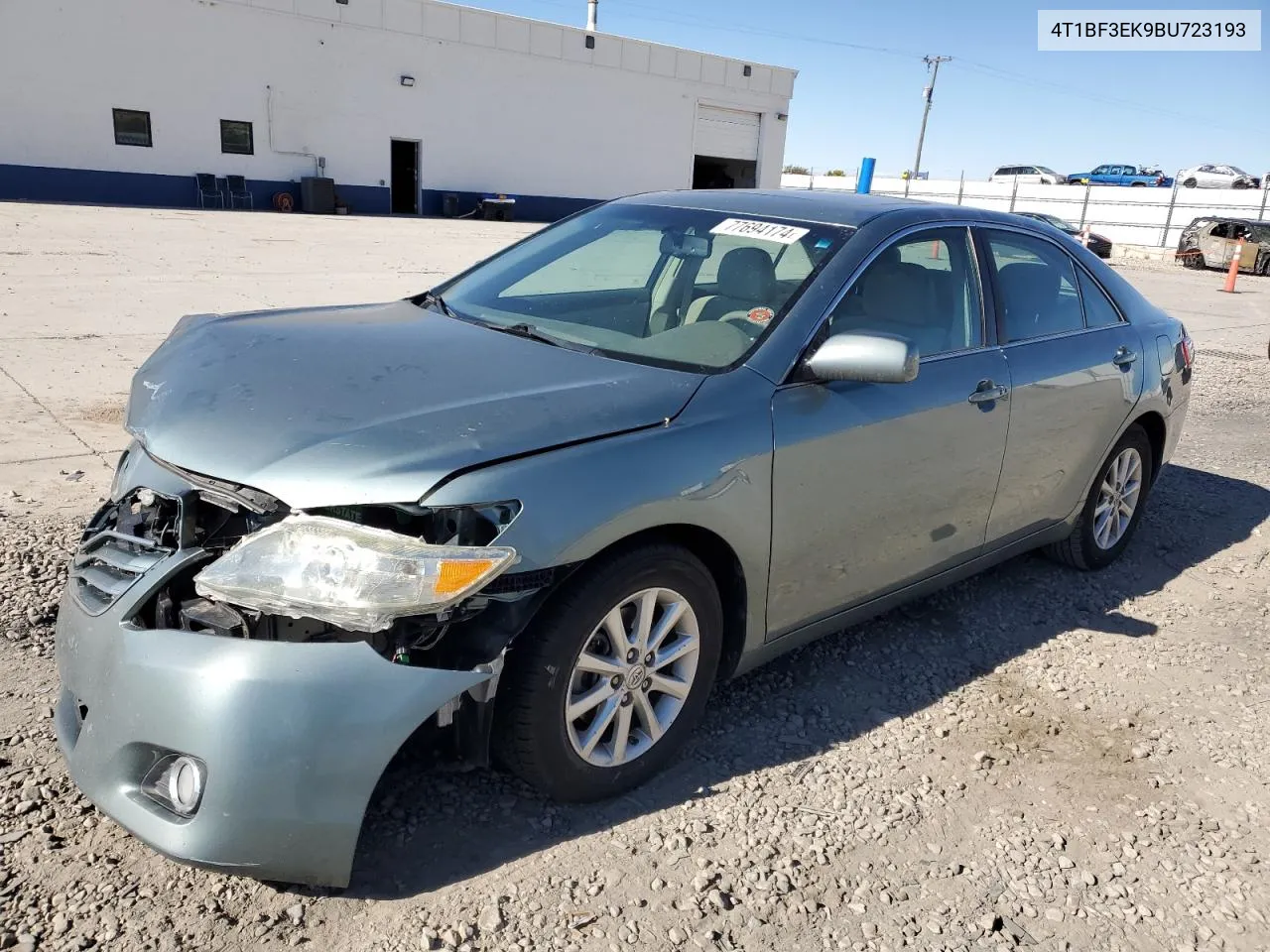 2011 Toyota Camry Base VIN: 4T1BF3EK9BU723193 Lot: 77694174