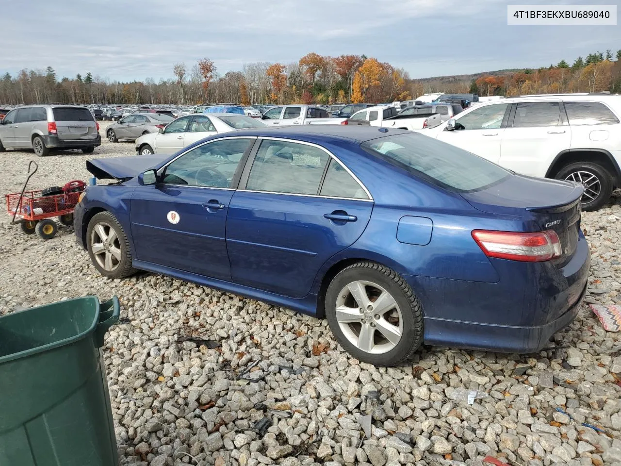 2011 Toyota Camry Base VIN: 4T1BF3EKXBU689040 Lot: 77743204