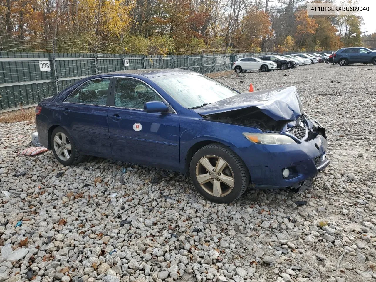 2011 Toyota Camry Base VIN: 4T1BF3EKXBU689040 Lot: 77743204