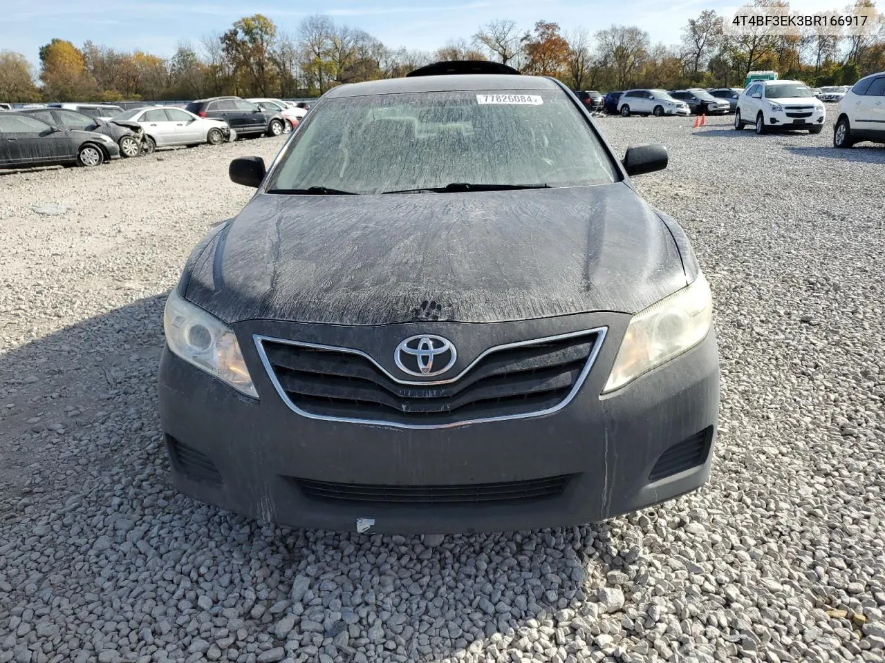 2011 Toyota Camry Base VIN: 4T4BF3EK3BR166917 Lot: 77826084