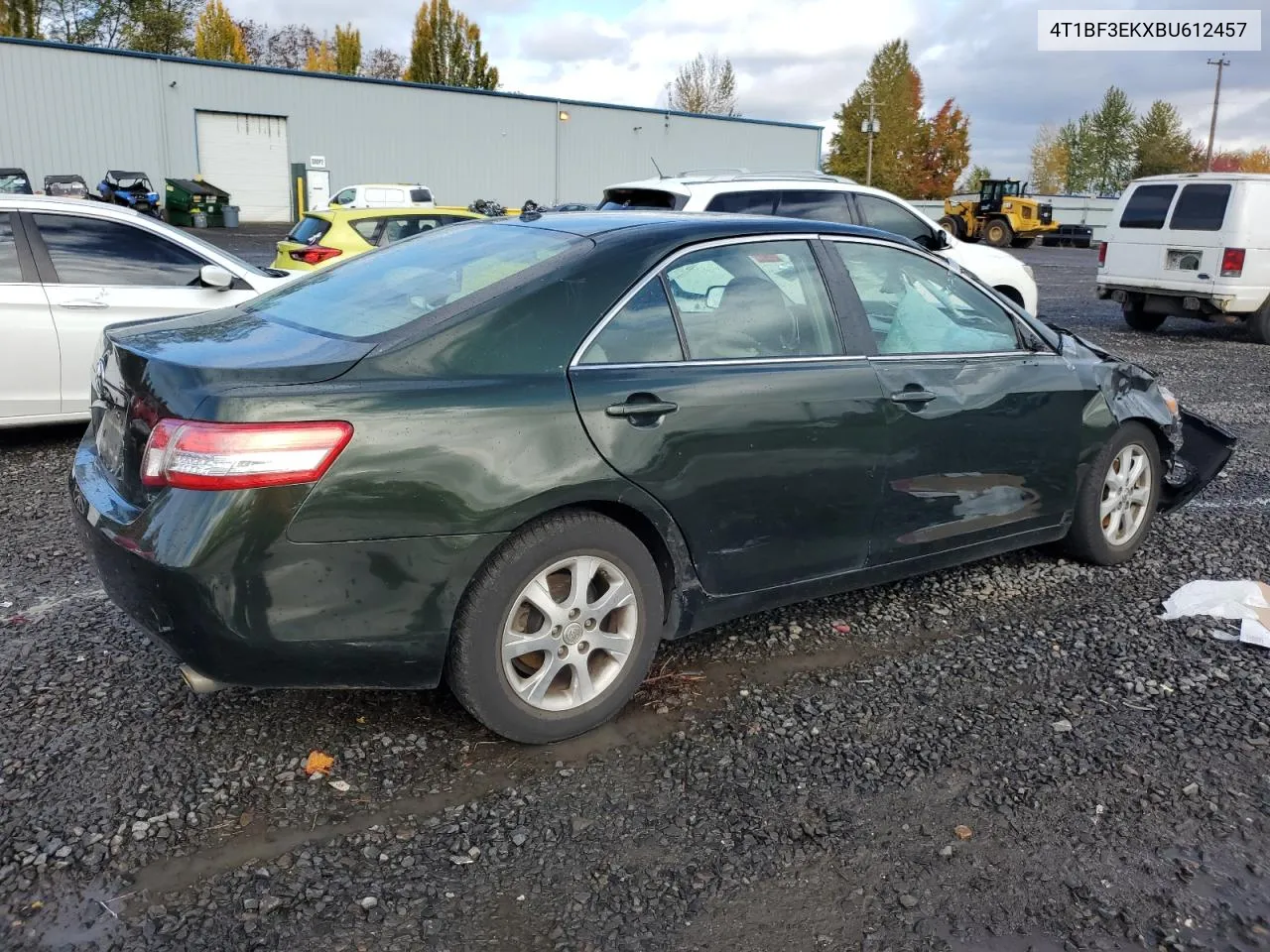 2011 Toyota Camry Base VIN: 4T1BF3EKXBU612457 Lot: 77871644