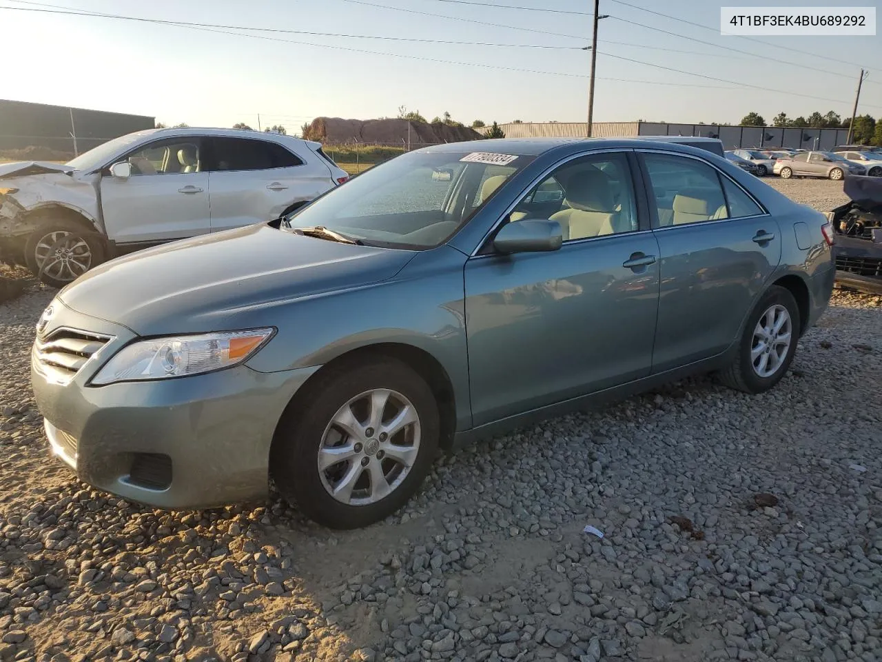 2011 Toyota Camry Base VIN: 4T1BF3EK4BU689292 Lot: 77900334