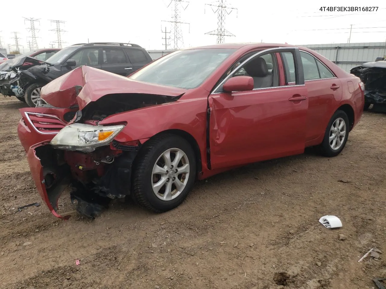 2011 Toyota Camry Base VIN: 4T4BF3EK3BR168277 Lot: 77973074