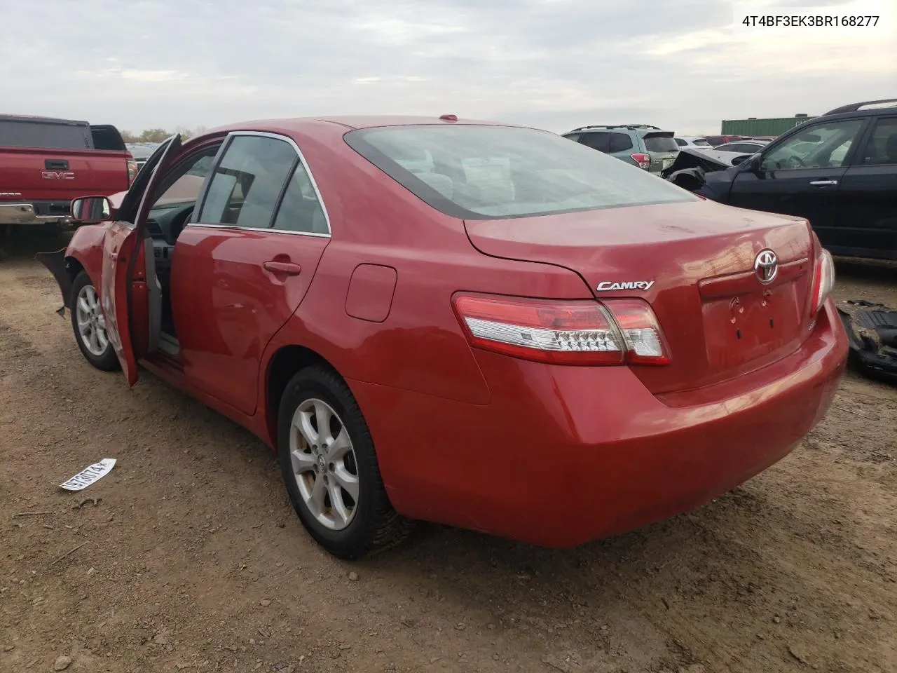 2011 Toyota Camry Base VIN: 4T4BF3EK3BR168277 Lot: 77973074