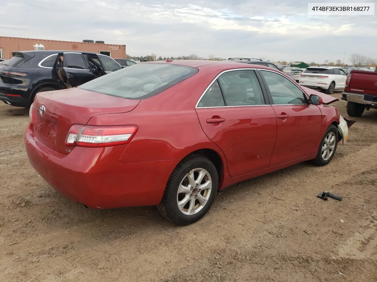 2011 Toyota Camry Base VIN: 4T4BF3EK3BR168277 Lot: 77973074