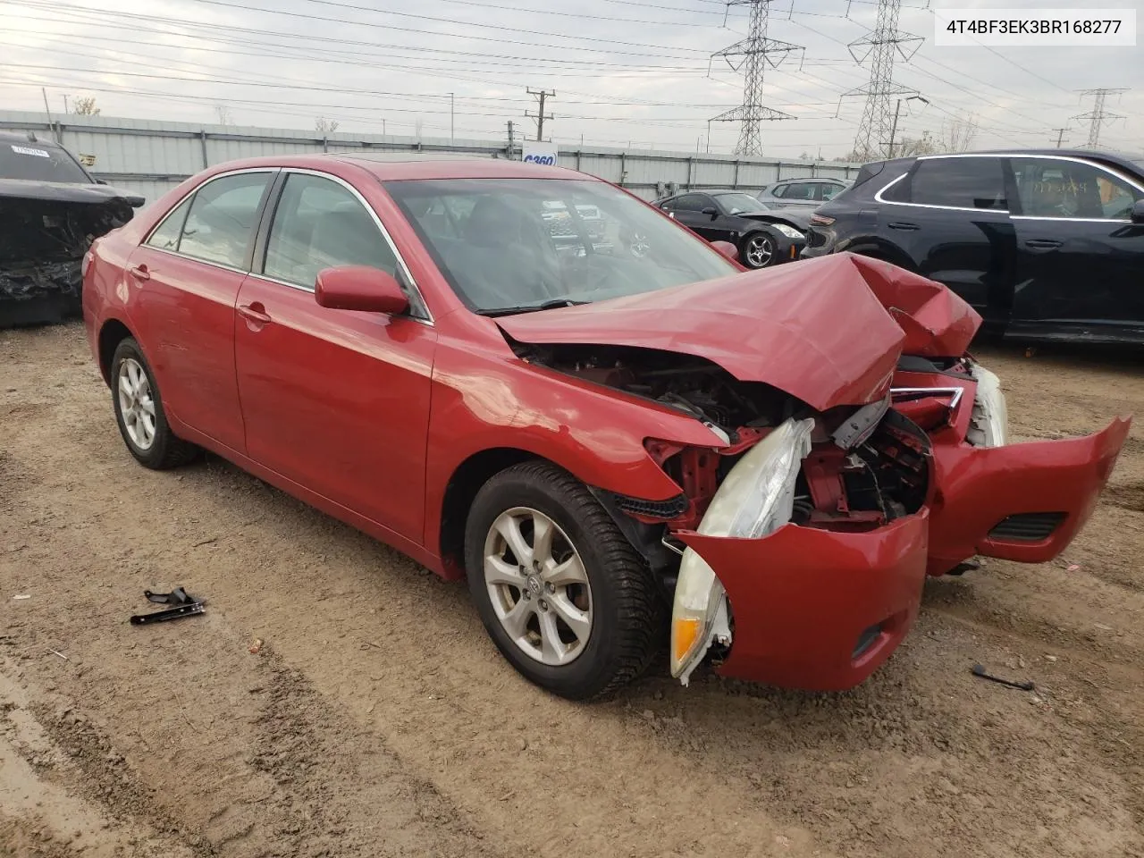 2011 Toyota Camry Base VIN: 4T4BF3EK3BR168277 Lot: 77973074