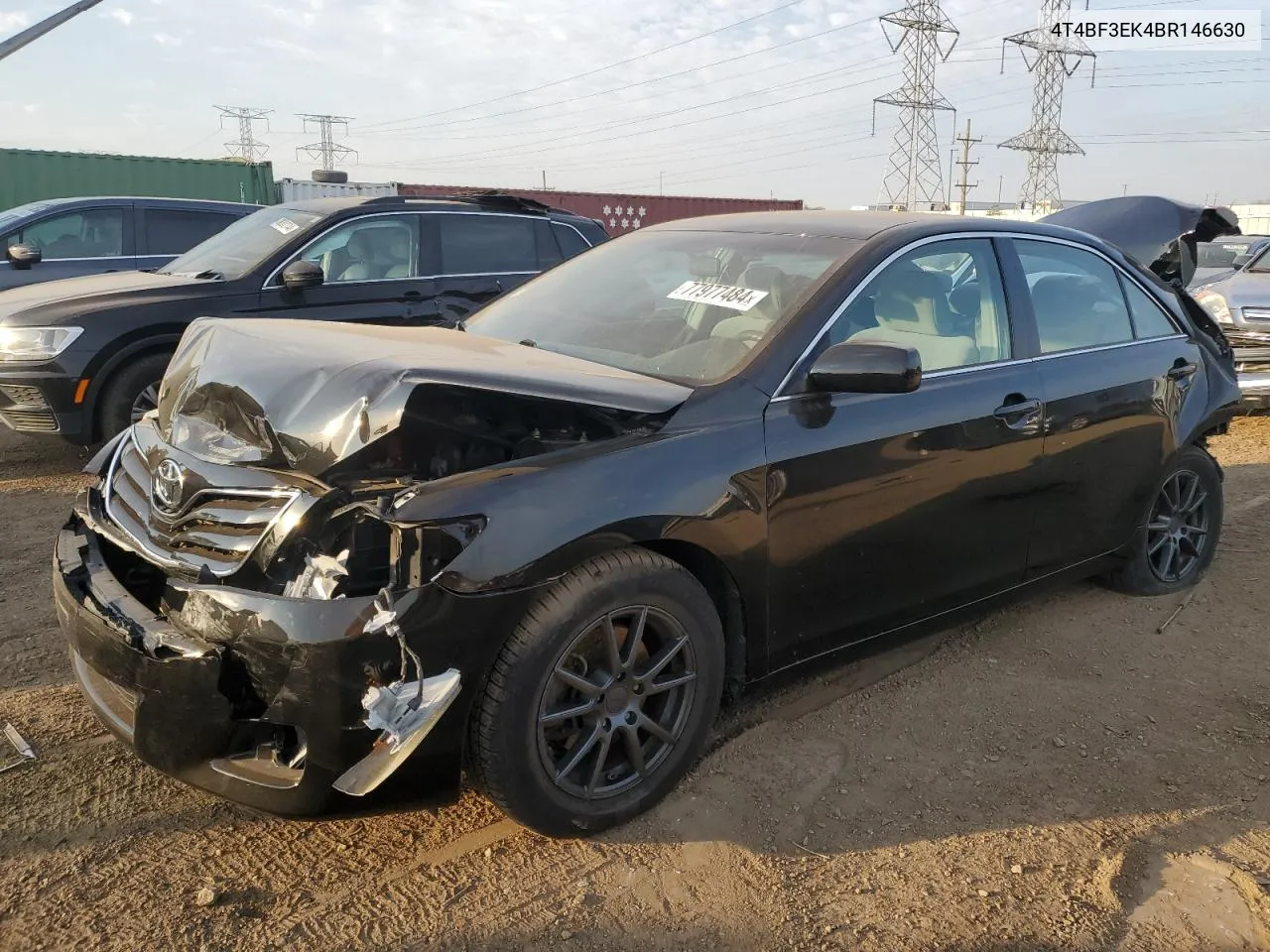 2011 Toyota Camry Base VIN: 4T4BF3EK4BR146630 Lot: 77977484