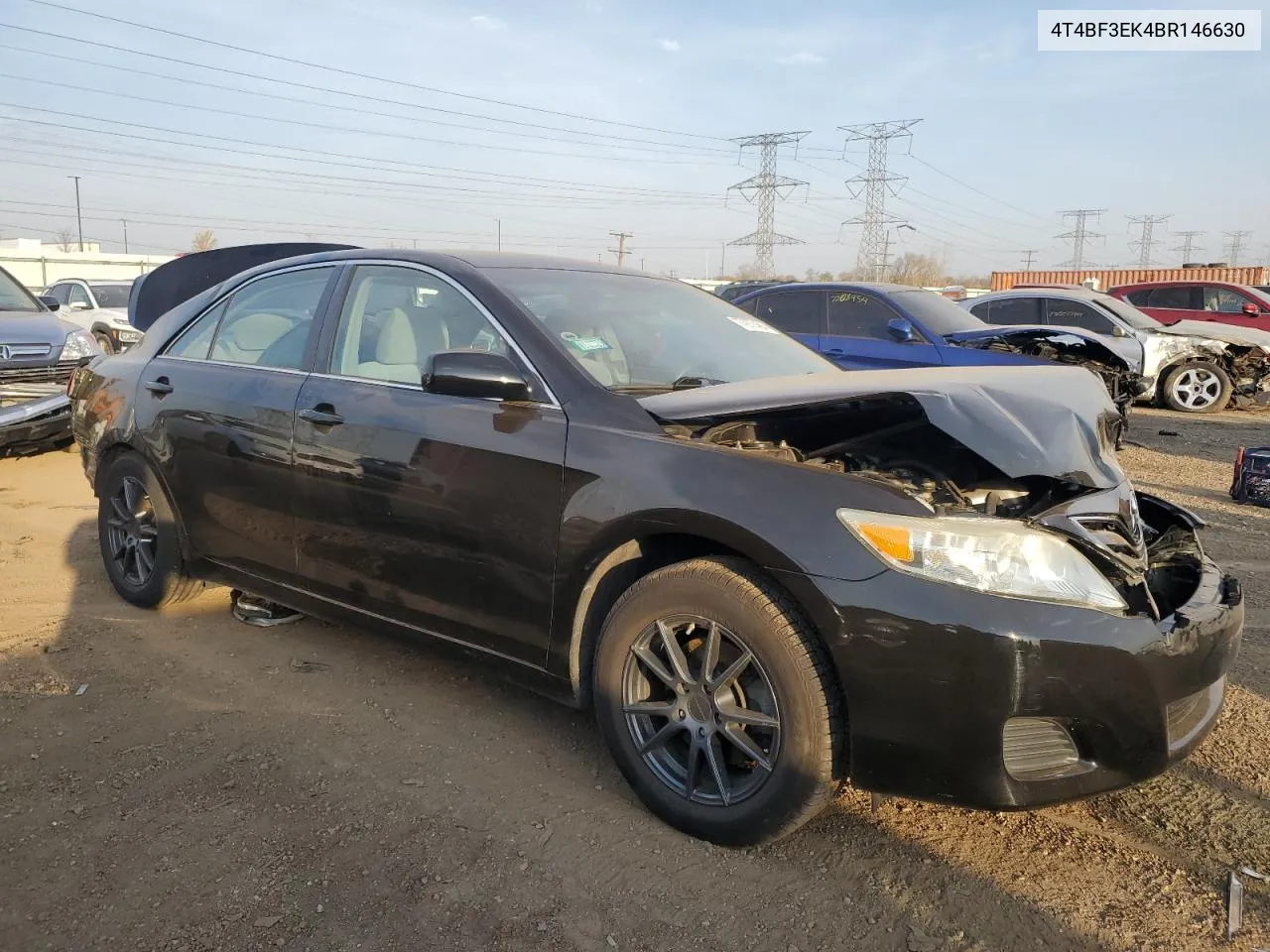 2011 Toyota Camry Base VIN: 4T4BF3EK4BR146630 Lot: 77977484