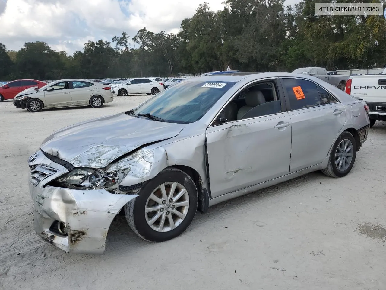 2011 Toyota Camry Se VIN: 4T1BK3EK8BU117363 Lot: 78059004