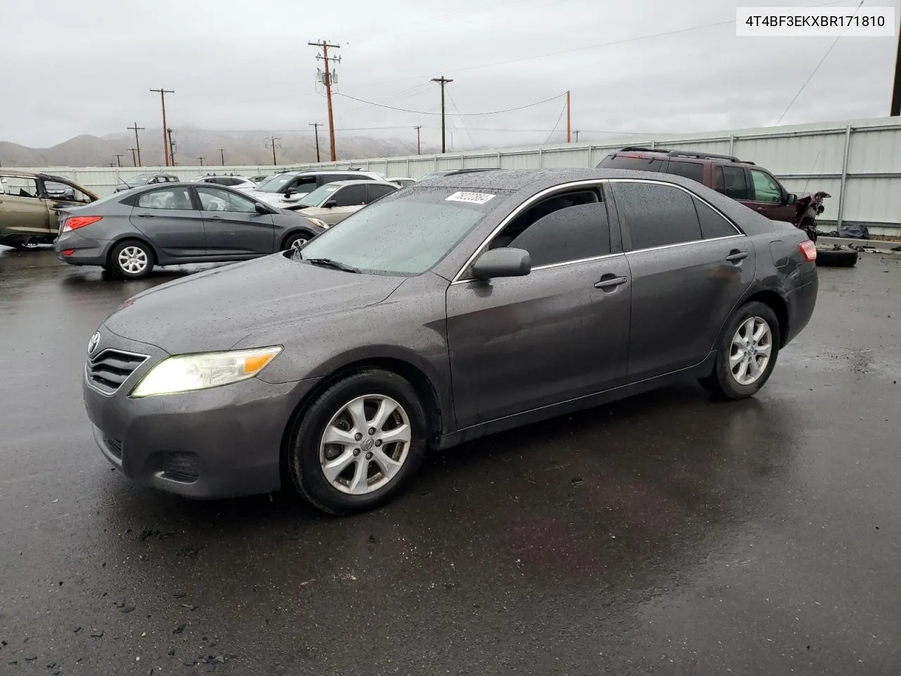 2011 Toyota Camry Base VIN: 4T4BF3EKXBR171810 Lot: 78222864