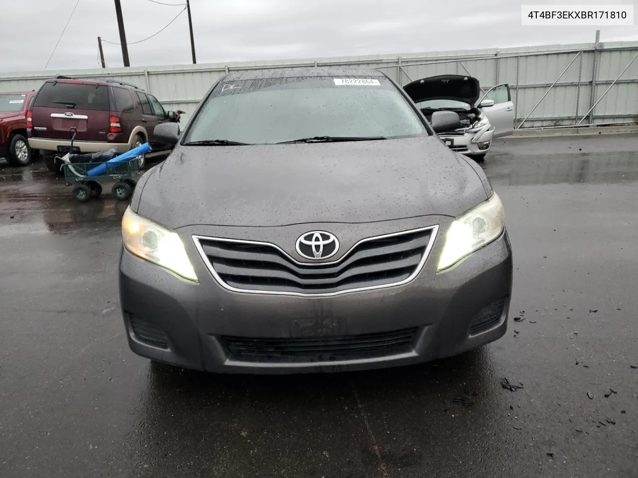 2011 Toyota Camry Base VIN: 4T4BF3EKXBR171810 Lot: 78222864