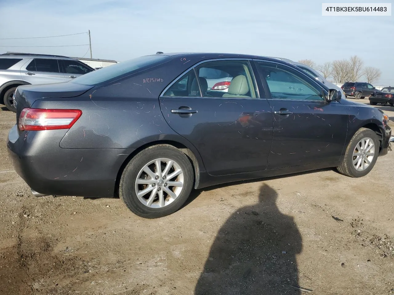 2011 Toyota Camry Se VIN: 4T1BK3EK5BU614483 Lot: 78236304