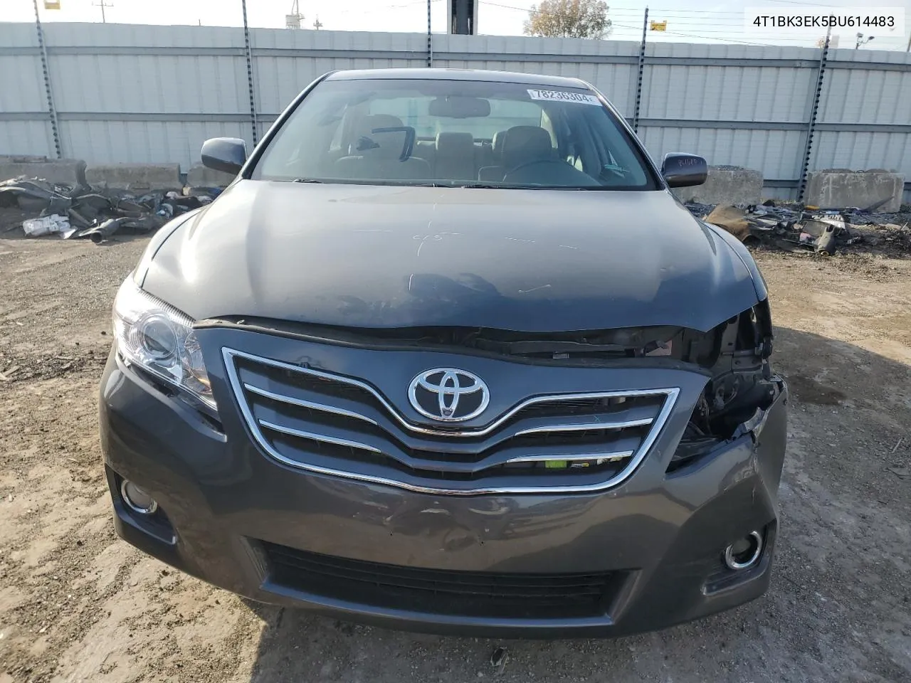 2011 Toyota Camry Se VIN: 4T1BK3EK5BU614483 Lot: 78236304