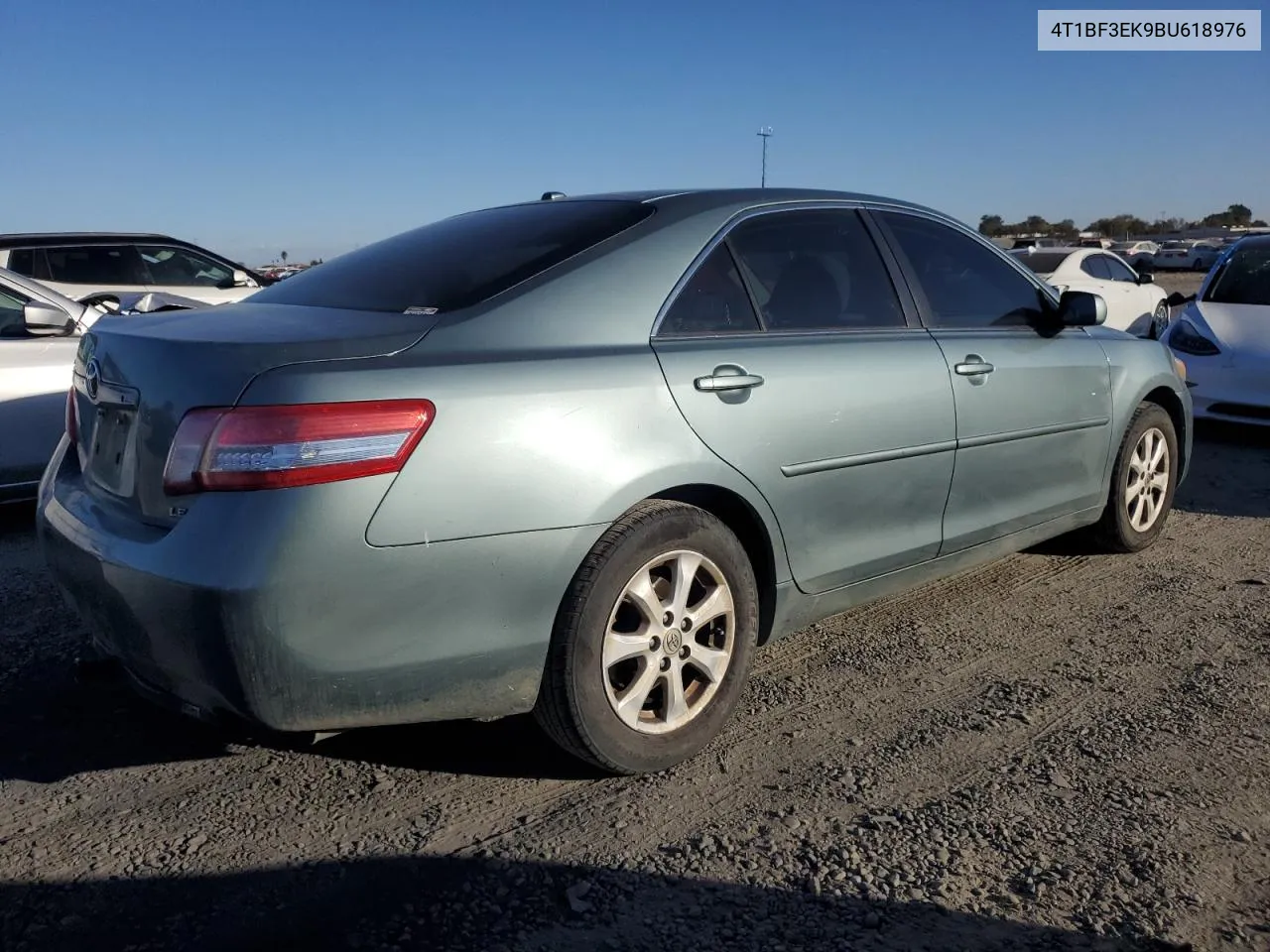 2011 Toyota Camry Base VIN: 4T1BF3EK9BU618976 Lot: 78303864