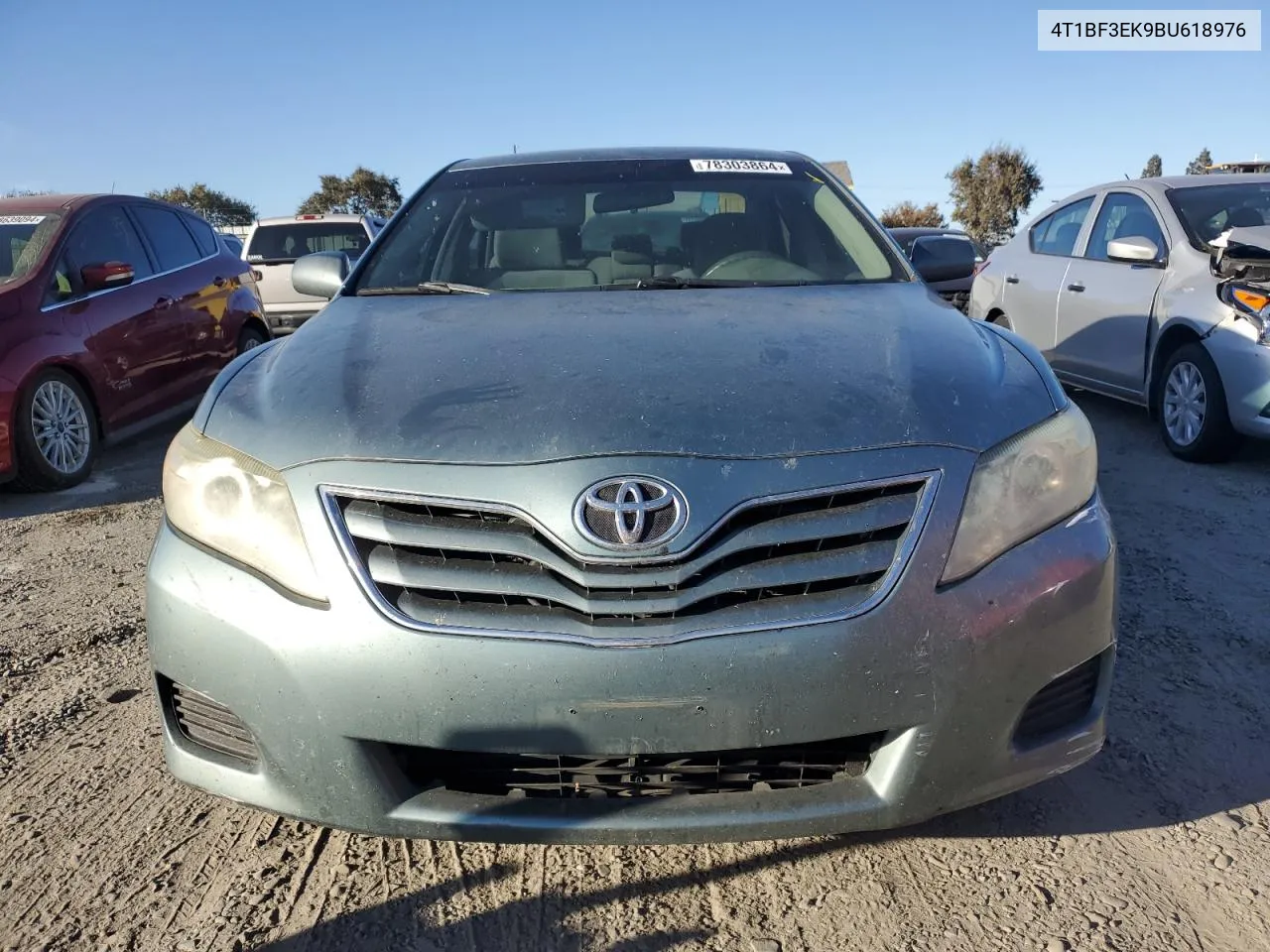 2011 Toyota Camry Base VIN: 4T1BF3EK9BU618976 Lot: 78303864