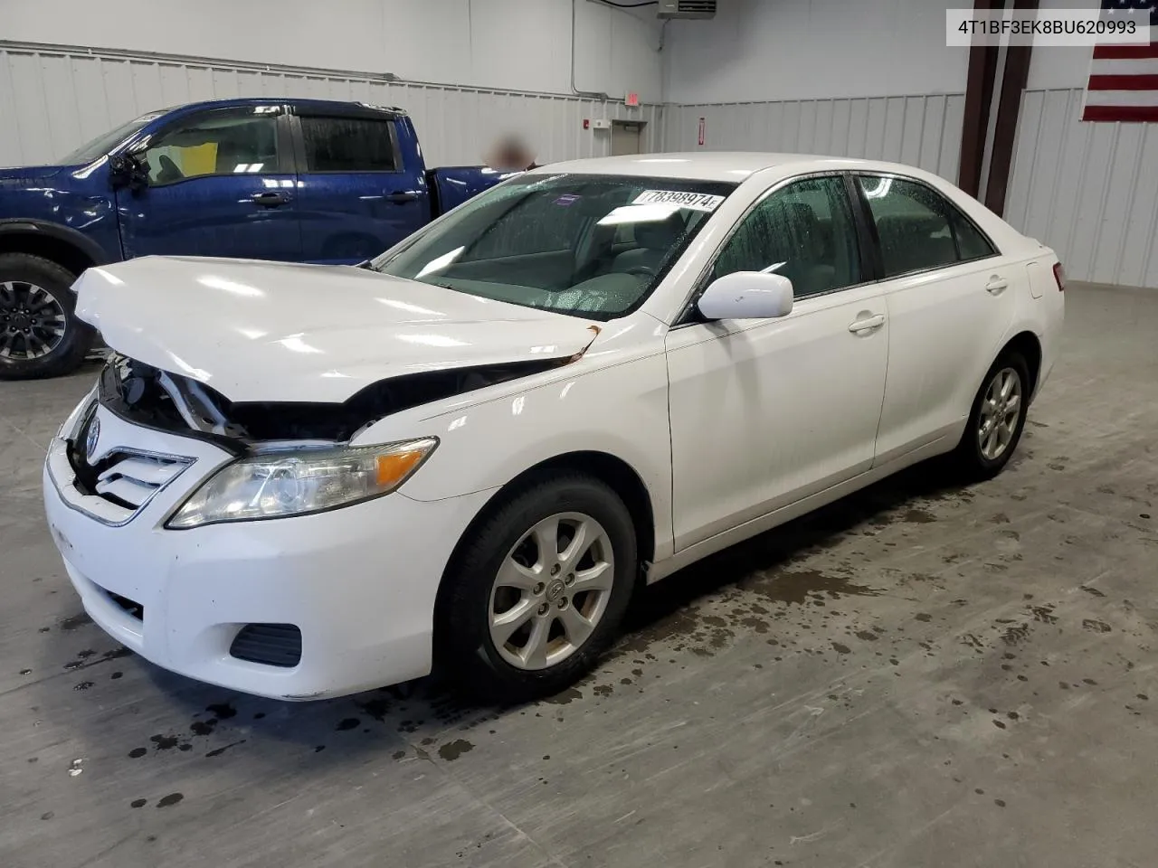 2011 Toyota Camry Base VIN: 4T1BF3EK8BU620993 Lot: 78398974