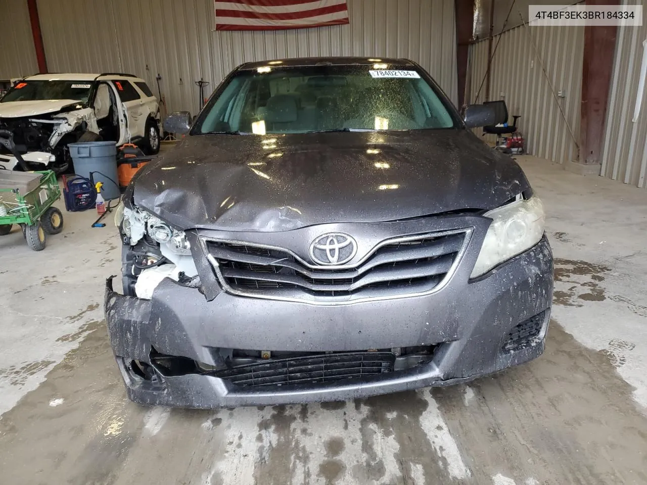 2011 Toyota Camry Base VIN: 4T4BF3EK3BR184334 Lot: 78402134