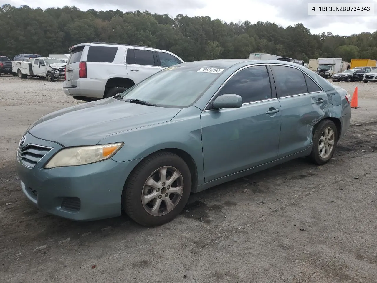 2011 Toyota Camry Base VIN: 4T1BF3EK2BU734343 Lot: 78421204