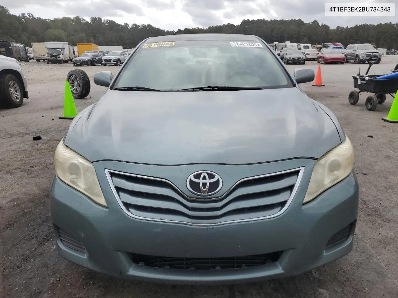 2011 Toyota Camry Base VIN: 4T1BF3EK2BU734343 Lot: 78421204