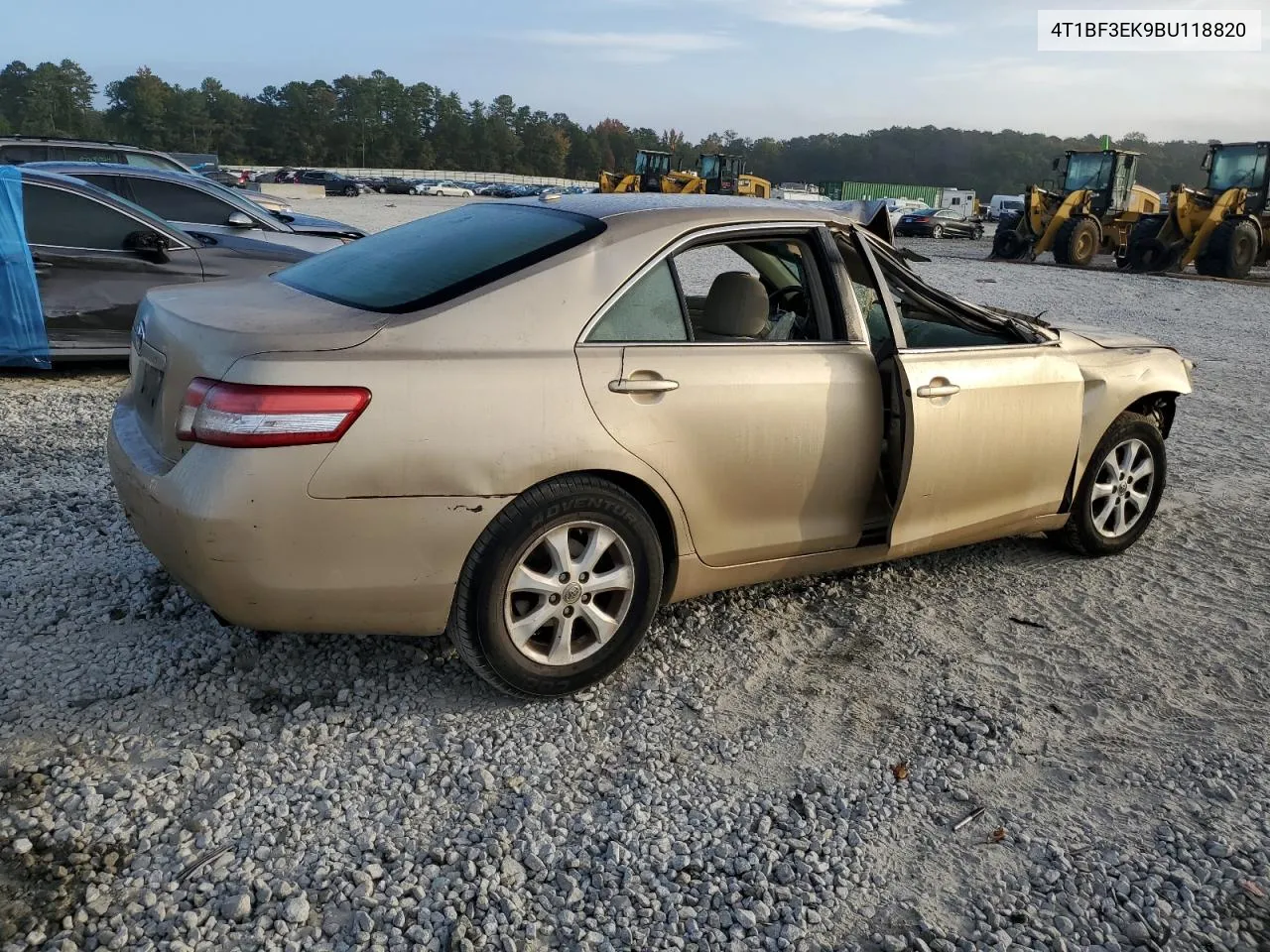 2011 Toyota Camry Base VIN: 4T1BF3EK9BU118820 Lot: 78432044