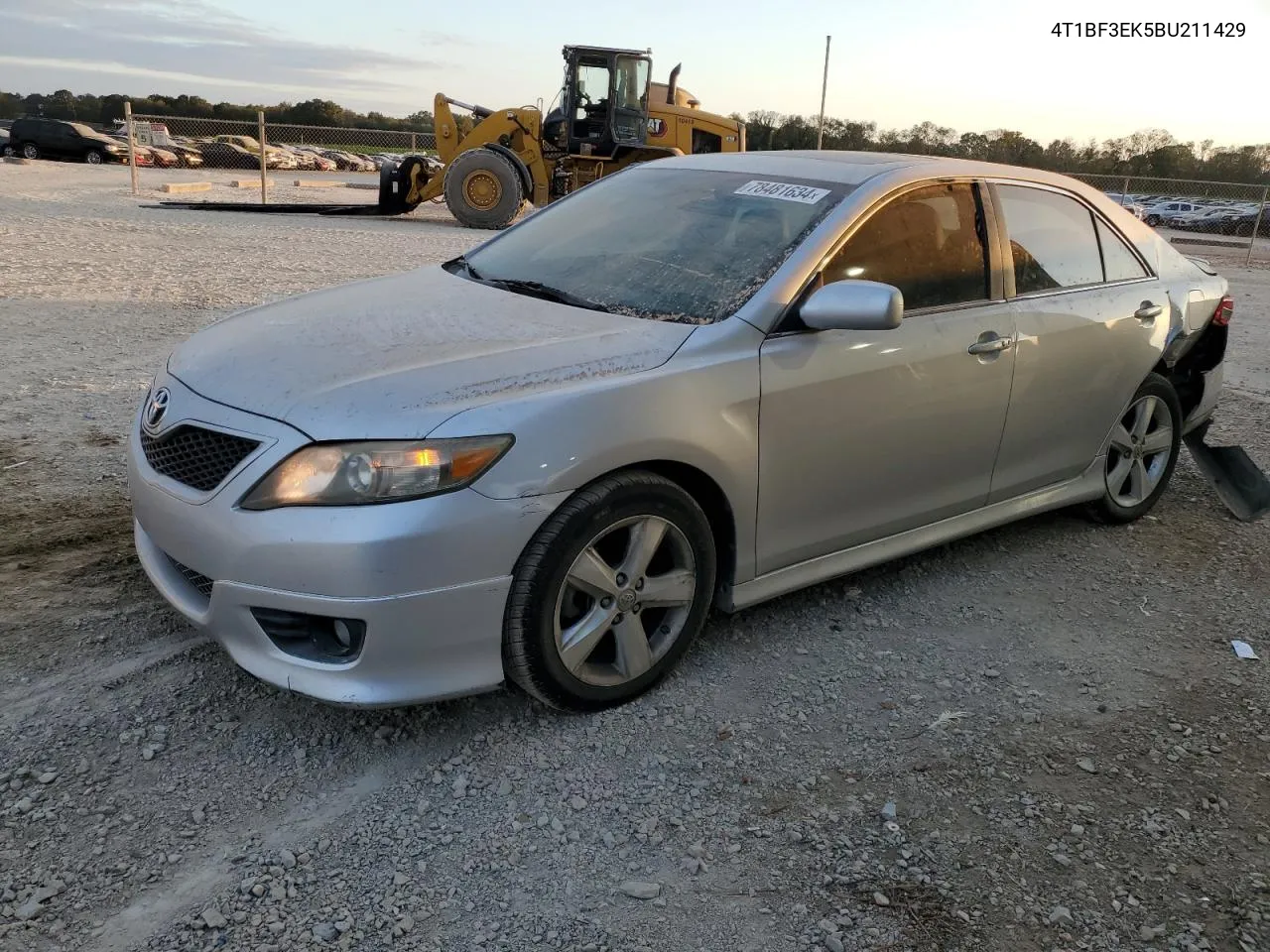 2011 Toyota Camry Base VIN: 4T1BF3EK5BU211429 Lot: 78481634