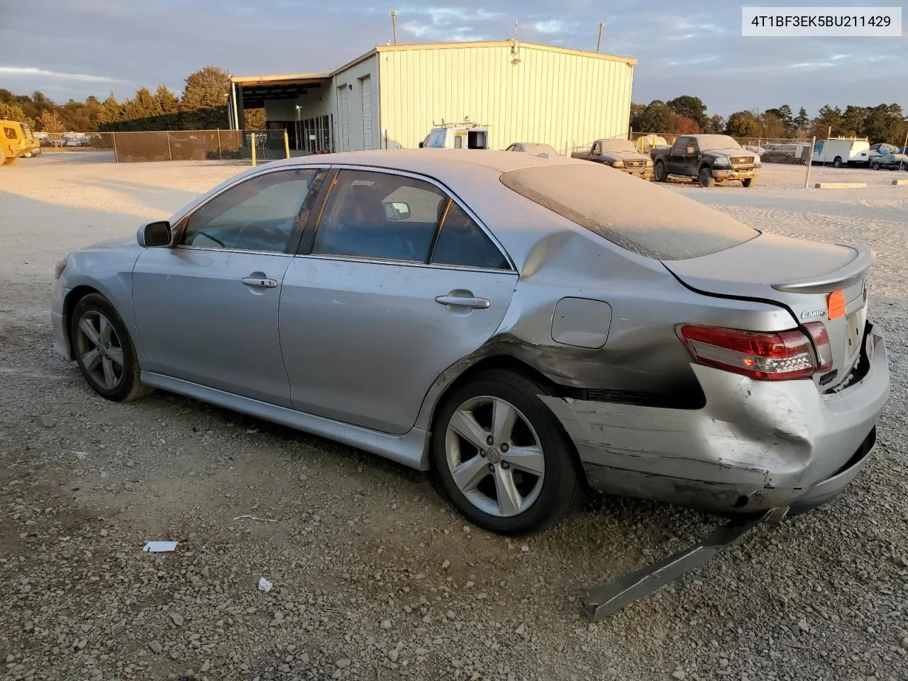 2011 Toyota Camry Base VIN: 4T1BF3EK5BU211429 Lot: 78481634