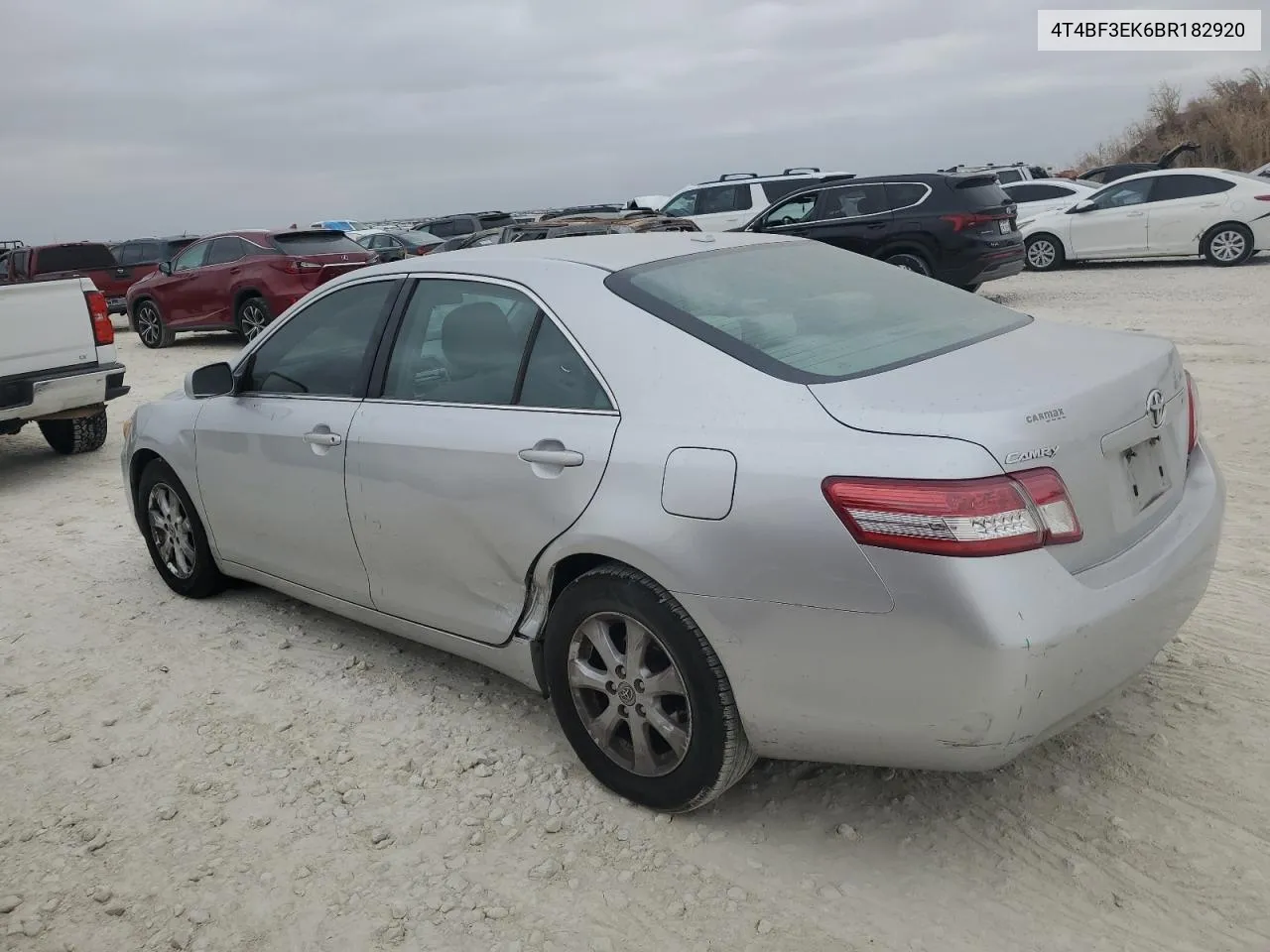 2011 Toyota Camry Base VIN: 4T4BF3EK6BR182920 Lot: 78481934