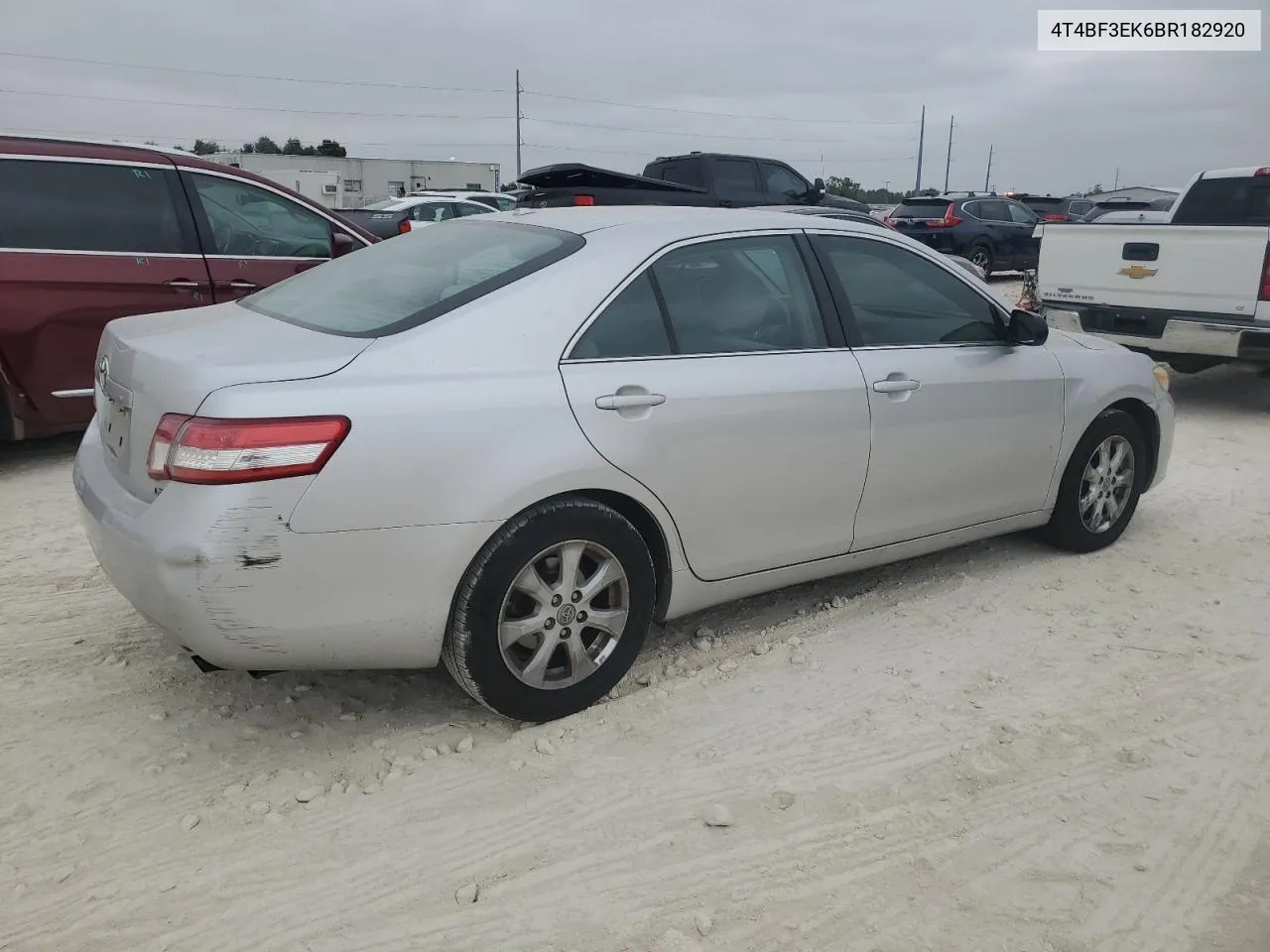 2011 Toyota Camry Base VIN: 4T4BF3EK6BR182920 Lot: 78481934