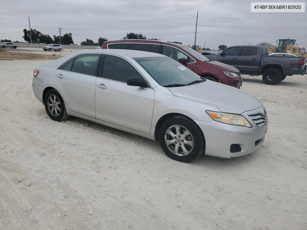 2011 Toyota Camry Base VIN: 4T4BF3EK6BR182920 Lot: 78481934