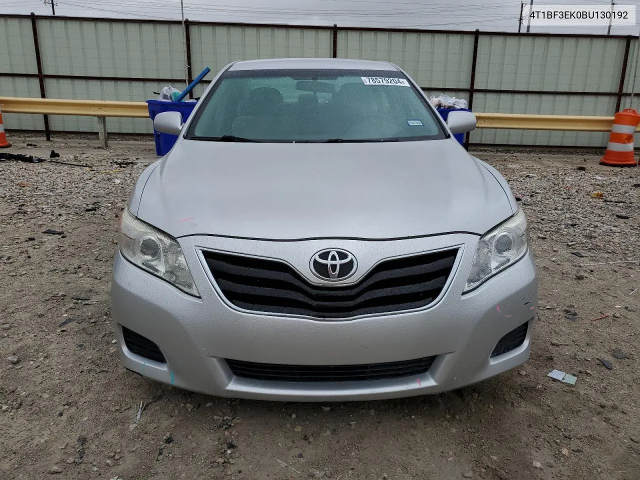 2011 Toyota Camry Base VIN: 4T1BF3EK0BU130192 Lot: 78579204