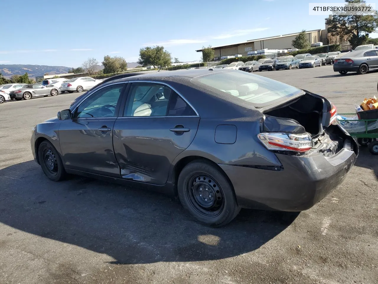 2011 Toyota Camry Base VIN: 4T1BF3EK9BU593772 Lot: 78663094