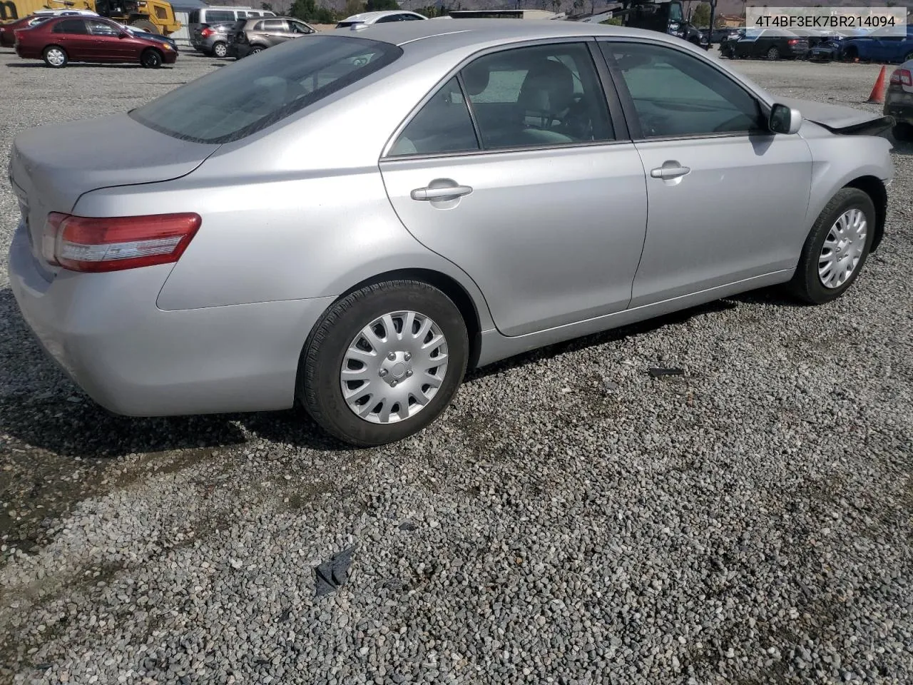 2011 Toyota Camry Base VIN: 4T4BF3EK7BR214094 Lot: 78686054