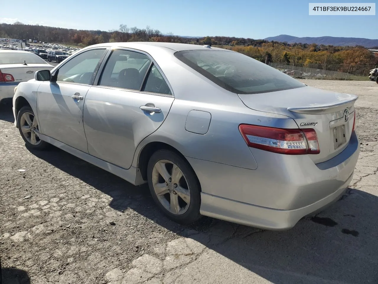 2011 Toyota Camry Base VIN: 4T1BF3EK9BU224667 Lot: 78702984