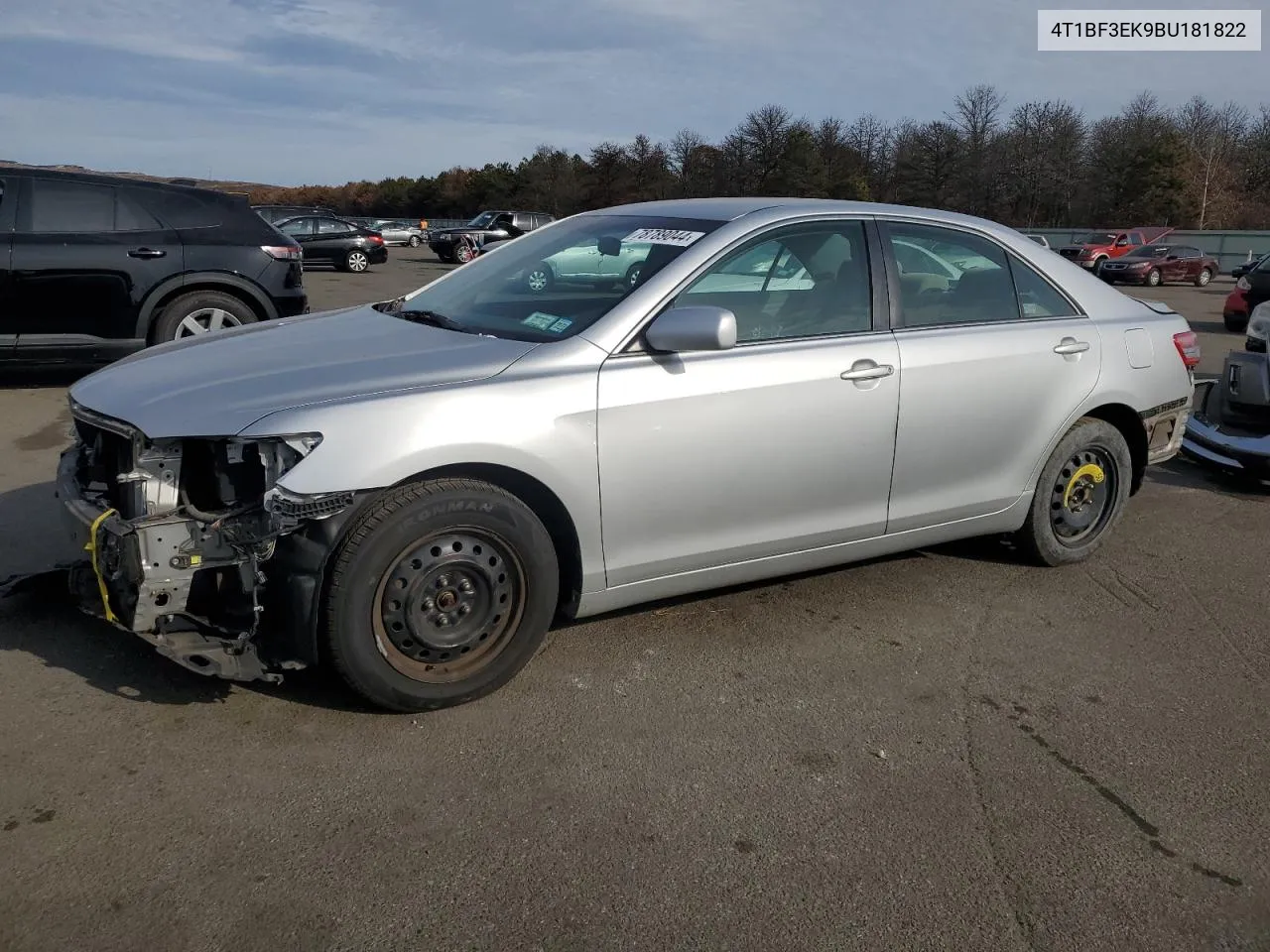 2011 Toyota Camry Base VIN: 4T1BF3EK9BU181822 Lot: 78789044