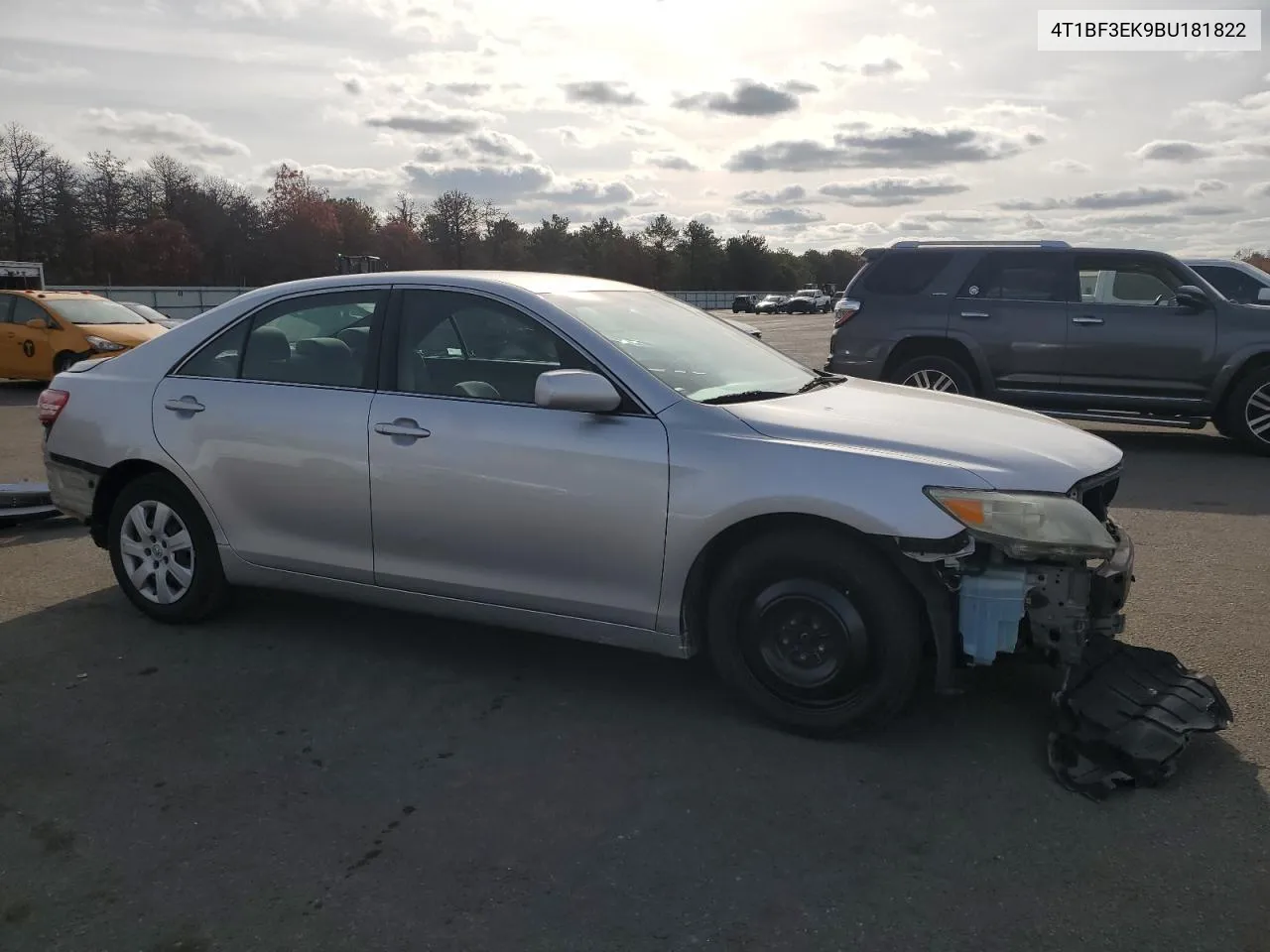 2011 Toyota Camry Base VIN: 4T1BF3EK9BU181822 Lot: 78789044