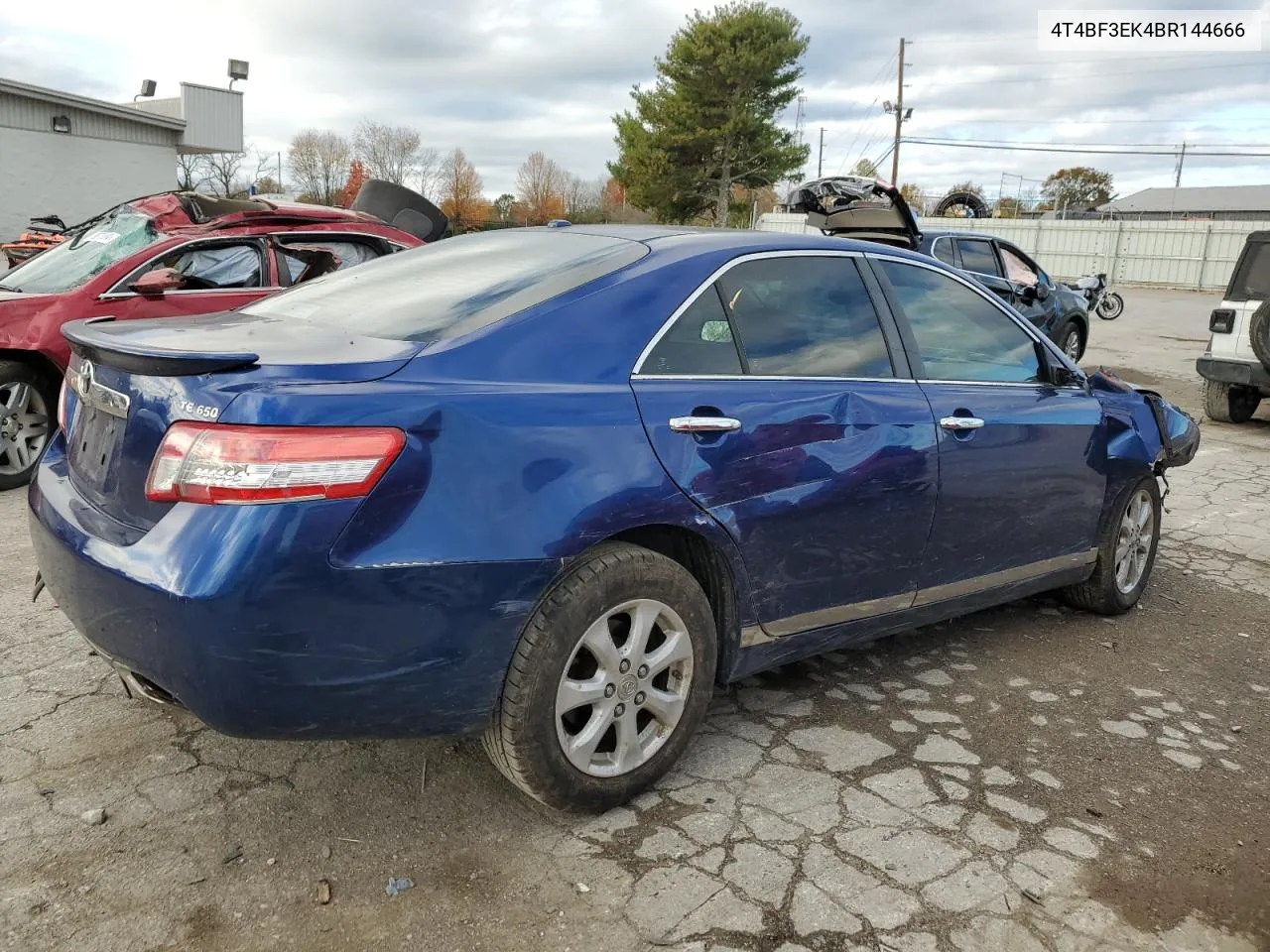 2011 Toyota Camry Base VIN: 4T4BF3EK4BR144666 Lot: 78869084