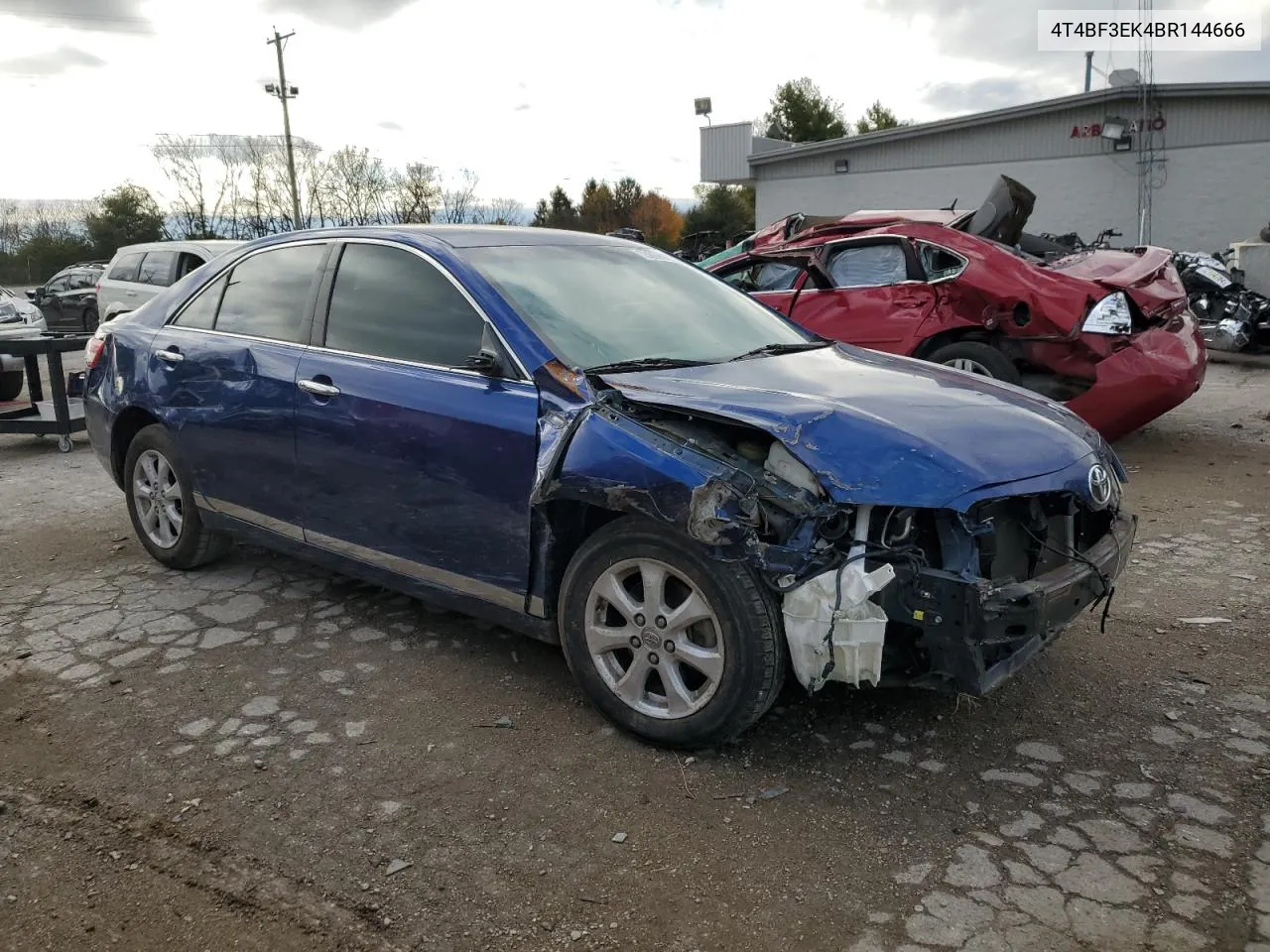 2011 Toyota Camry Base VIN: 4T4BF3EK4BR144666 Lot: 78869084