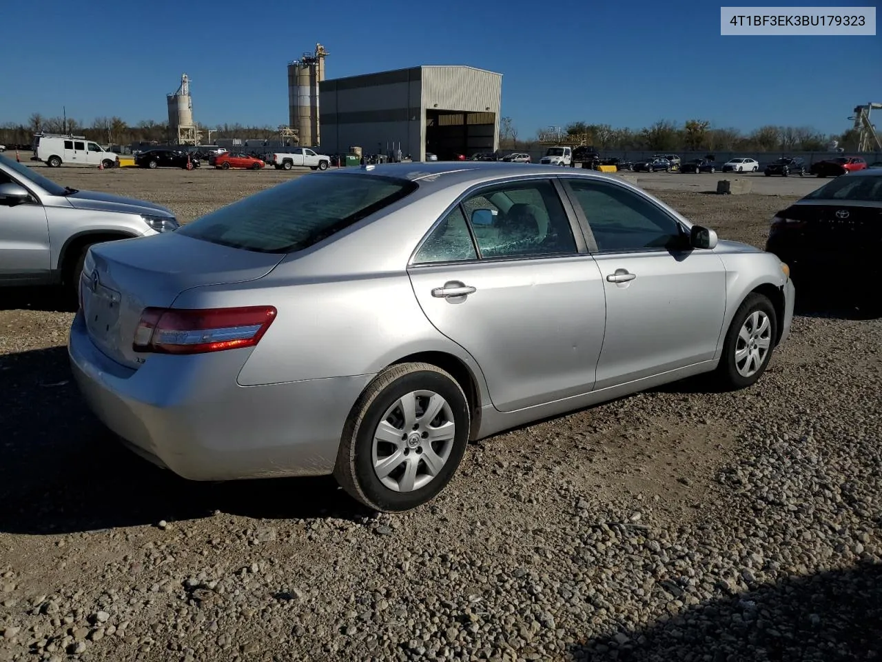 2011 Toyota Camry Base VIN: 4T1BF3EK3BU179323 Lot: 78918244