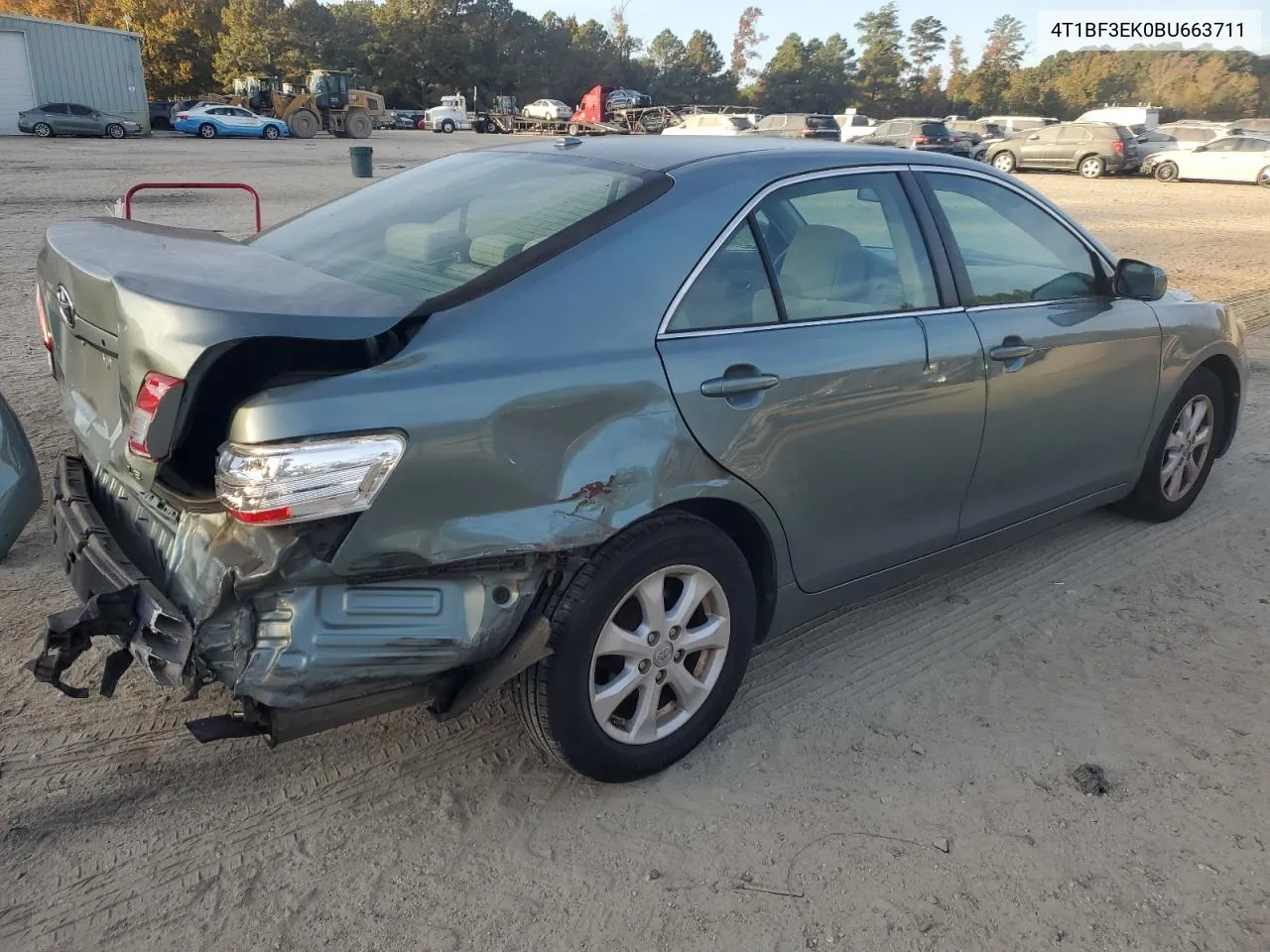 2011 Toyota Camry Base VIN: 4T1BF3EK0BU663711 Lot: 78923334