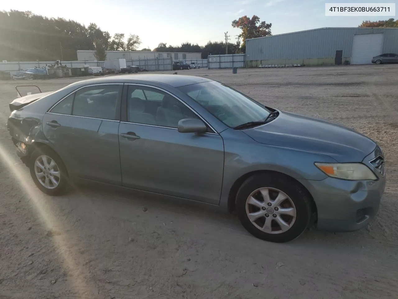 2011 Toyota Camry Base VIN: 4T1BF3EK0BU663711 Lot: 78923334