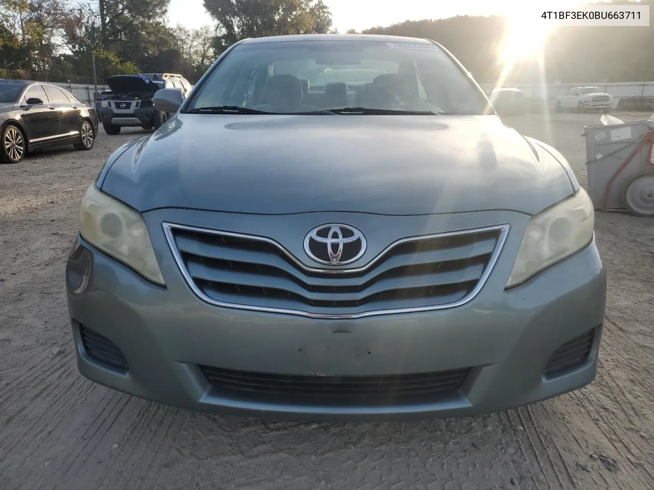 2011 Toyota Camry Base VIN: 4T1BF3EK0BU663711 Lot: 78923334