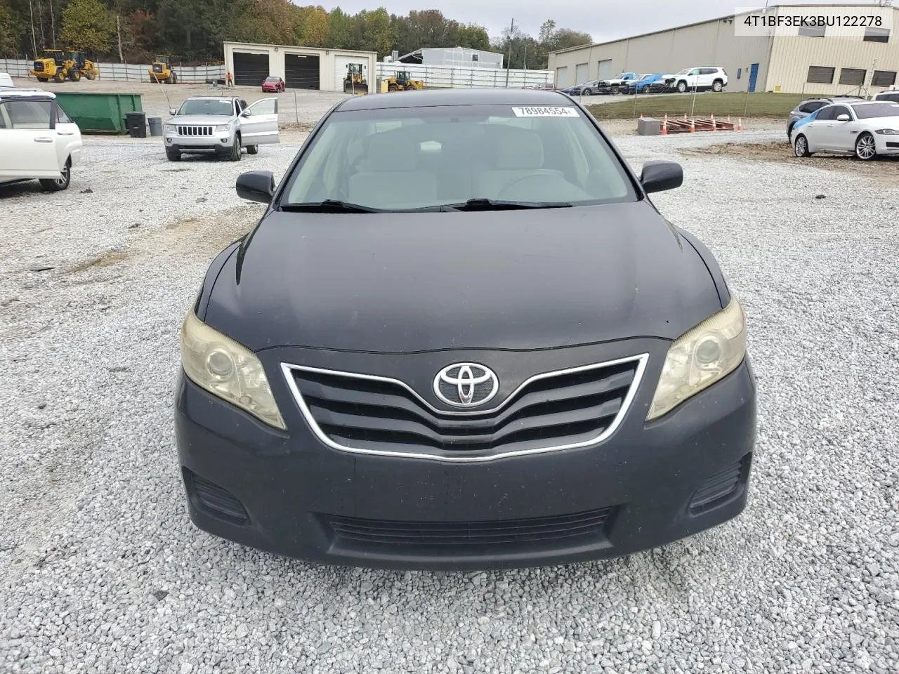 2011 Toyota Camry Base VIN: 4T1BF3EK3BU122278 Lot: 78984554