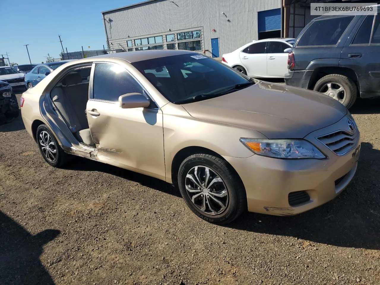 2011 Toyota Camry Base VIN: 4T1BF3EK6BU769693 Lot: 79031024