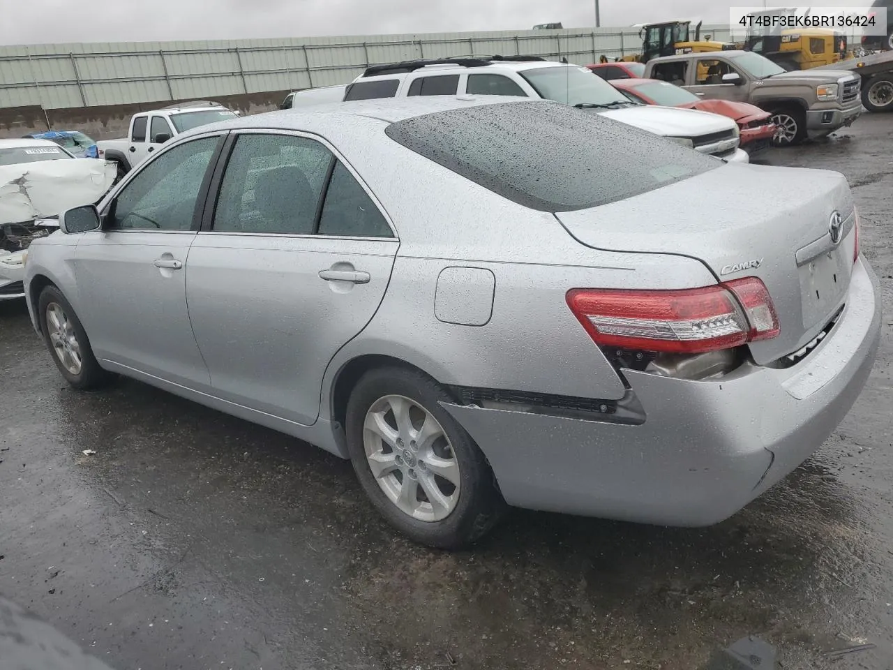 2011 Toyota Camry Base VIN: 4T4BF3EK6BR136424 Lot: 79193454